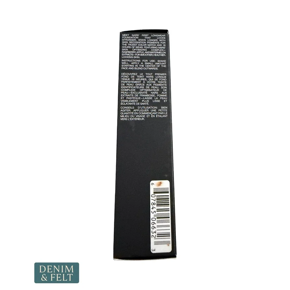 NEW NARS Natural Radiant Longwear Foundation Mali Deep 6 Radiant Full Coverage